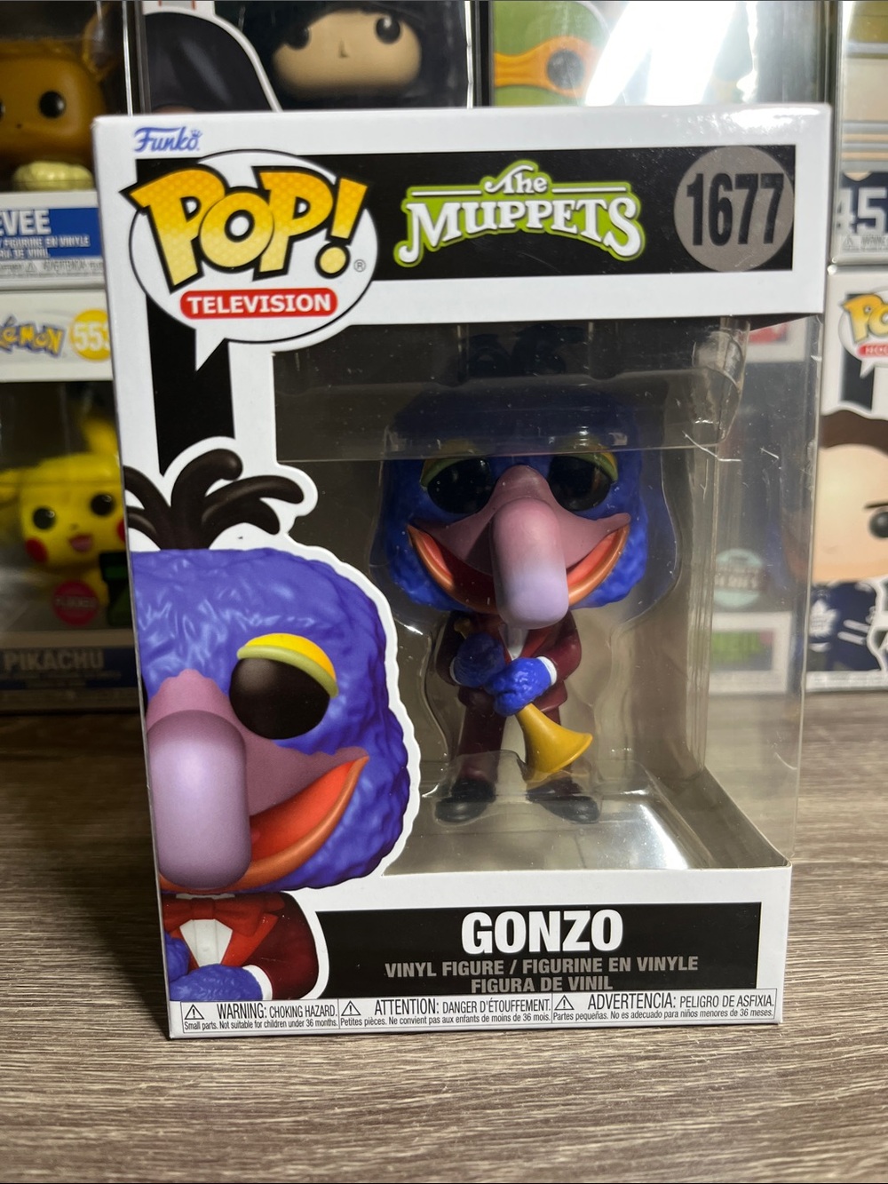 Funko Pop! Gonzo Vinyl Figure - Purple, Pink, Orange, Yellow, Black